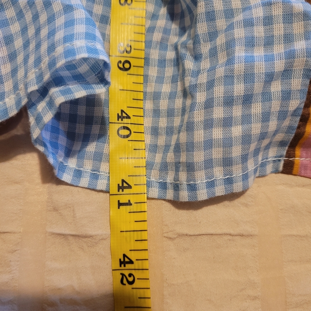 NEW Anthropologie Pilcro Plaid Patchwork Midi Dress Sz SP - Picture 12 of 15
